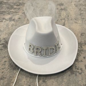 Bride Cowboy Hat